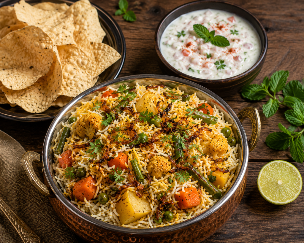Best veg biryani recipe in punjabi style