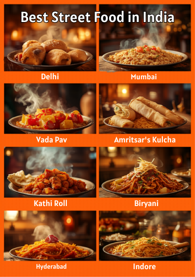 best street food in India
